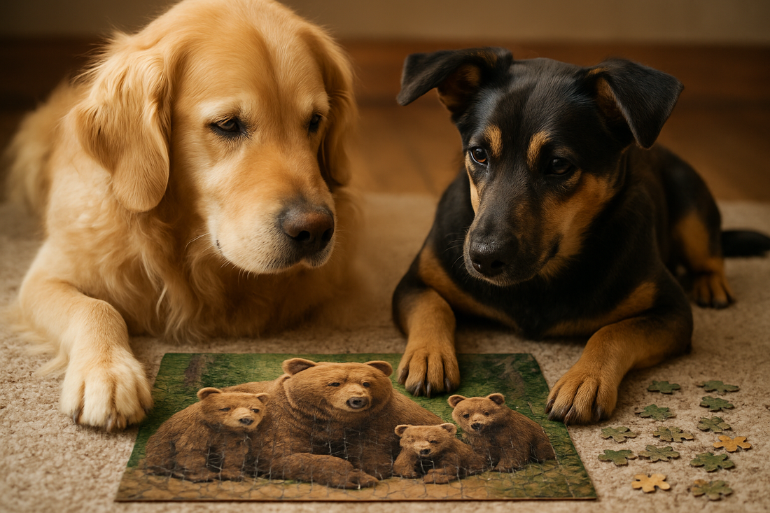 Bear Family Puzzles with Dogs: Perfect Multi-Pet Households