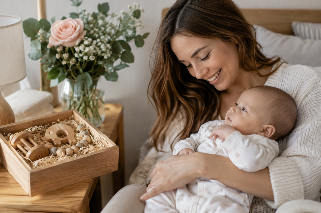 Celebrating New Motherhood with Heartfelt Wooden Gifts