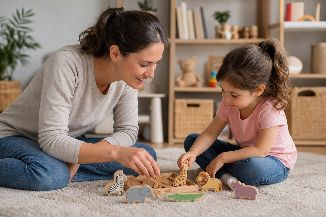 How Wooden Animal Puzzles Strengthen Parent-Child Bonds