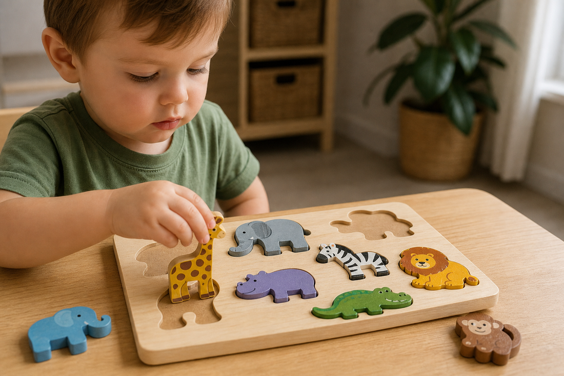 How Wooden Animal Puzzles Support Early Learning Development
