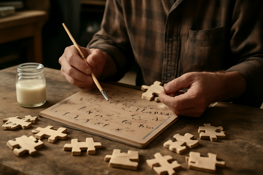 MyFamilyPuzzle Craftsmanship: Behind the Artisan Process