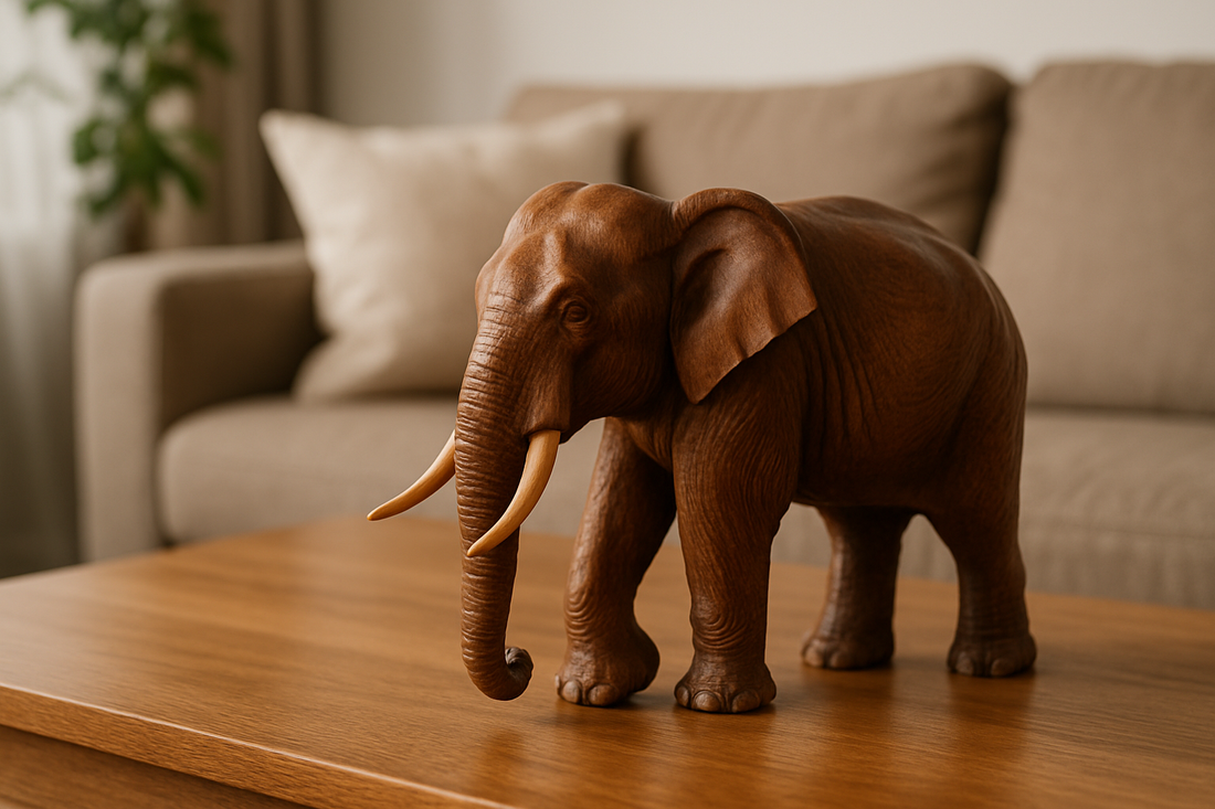 Why Wooden Elephant Decor Brings Good Fortune Home