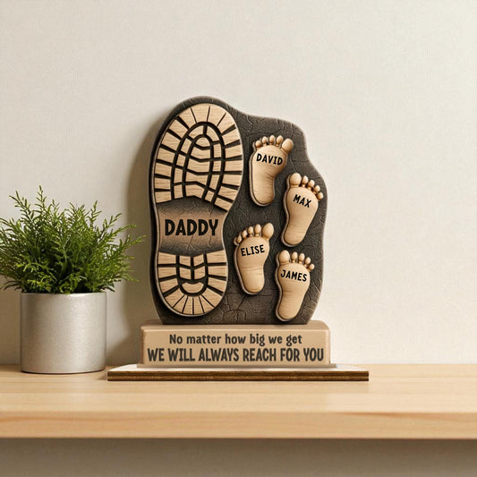 Creative Ways to Display Dad's Footprint Keepsakes at Home