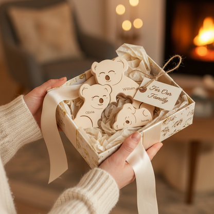 The Family Keepsake Club - MyFamilyPuzzle - Gift Box Reveal - Koala Puzzle