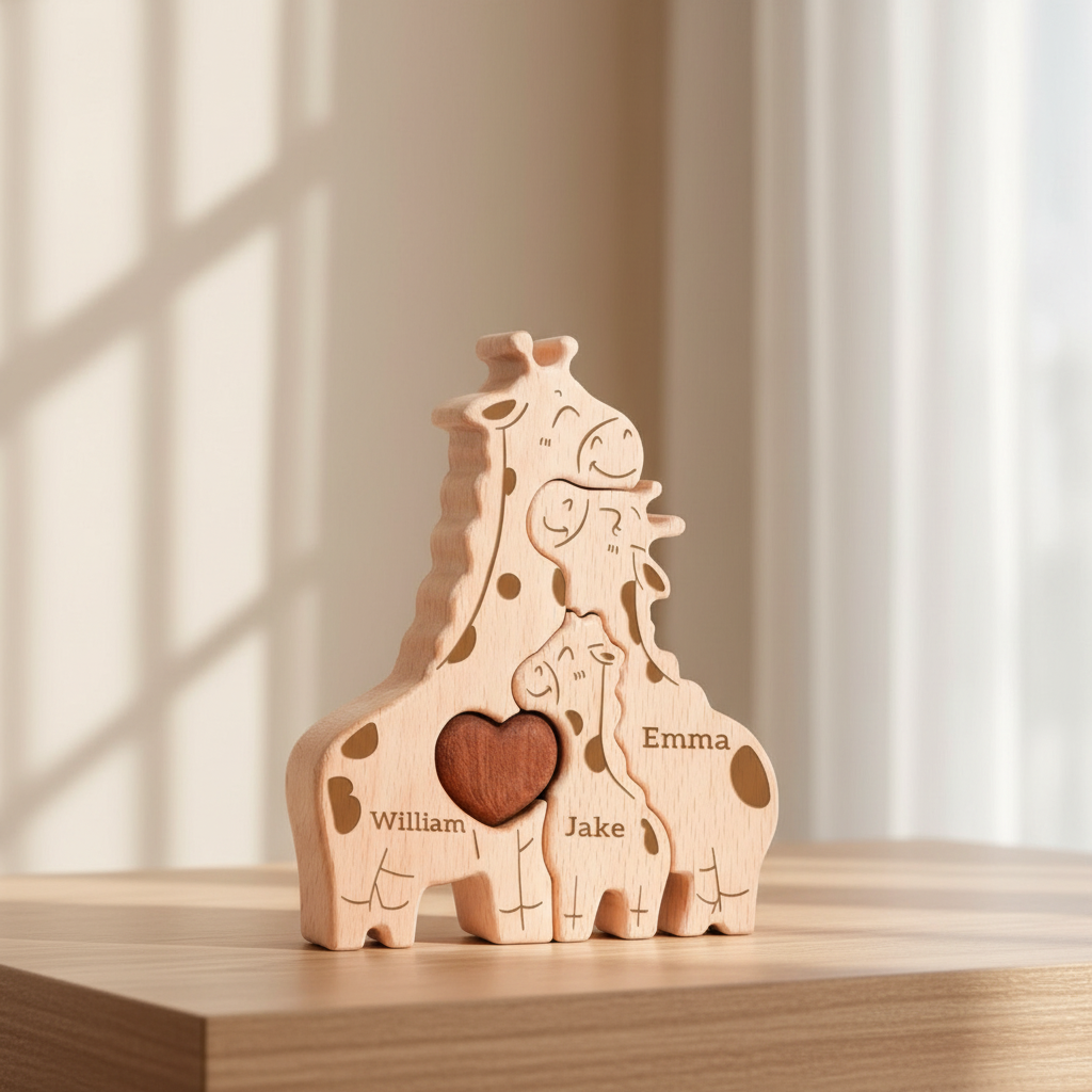 Giraffe - Window Light Background